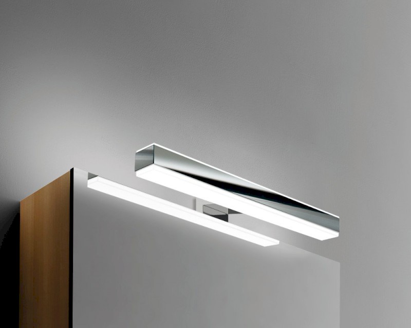 VERONICA 2 LED svítidlo, 8 W, 300x25x83 mm, IP44, chrom E26698CI