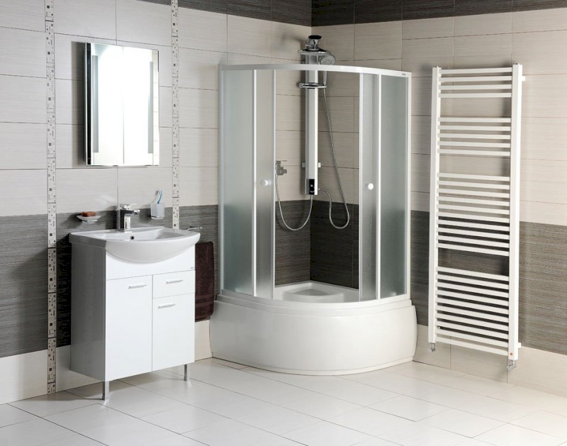 Zrcadlo s LED osvětlením 50x70cm, kolébkový vypínač ATH5