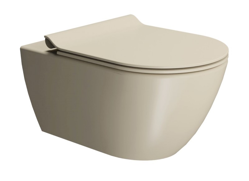 WC sedátko, SLIM, Soft Close, Quick Release, creta mat/chrom MS86CSNS08
