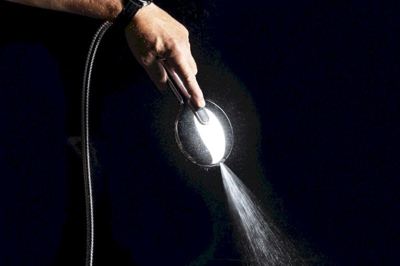 Ruční masážní sprcha, 3 režimy sprchování + režim oplach, silikon trysky, průměr 120mm, ABS/chrom 1204-51