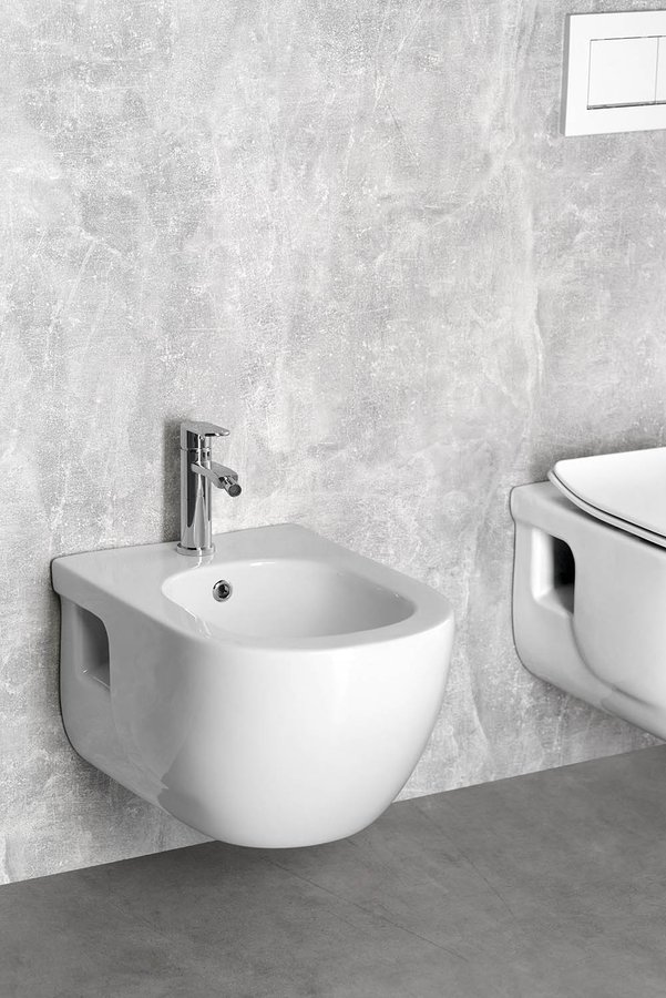 BRILLA bidet závěsný, 35,5x53 cm, bílá 100624