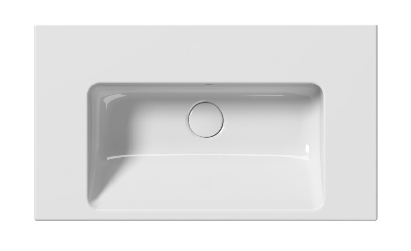 NORM keramické umyvadlo 70x40cm, BEZ OTVORU, bílá ExtraGlaze 8637011