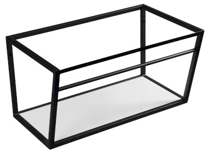 SKA konzole s policí 750x400x460mm, černá mat SKA102