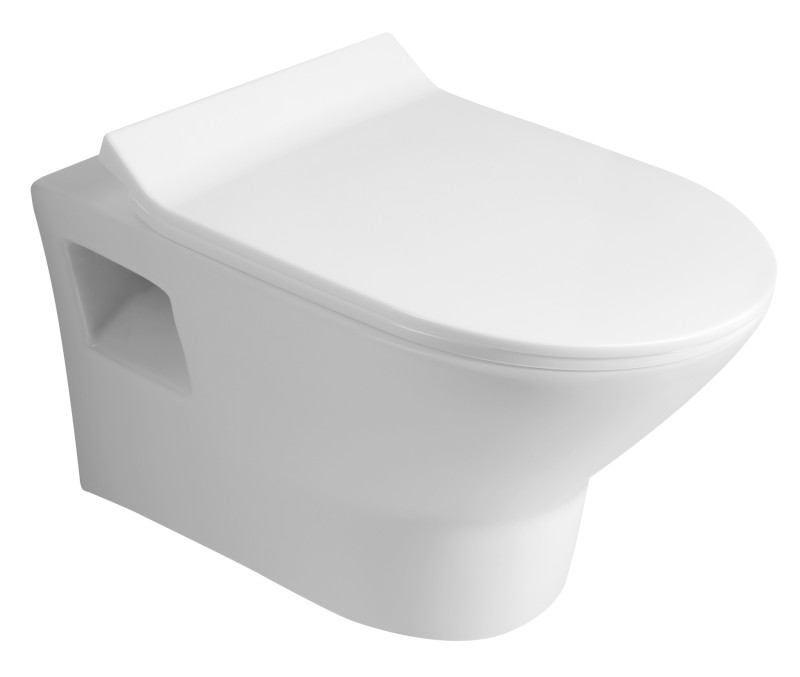 IMOGEN závěsná WC mísa, Rimless, 36x50cm, bílá 201.508.0