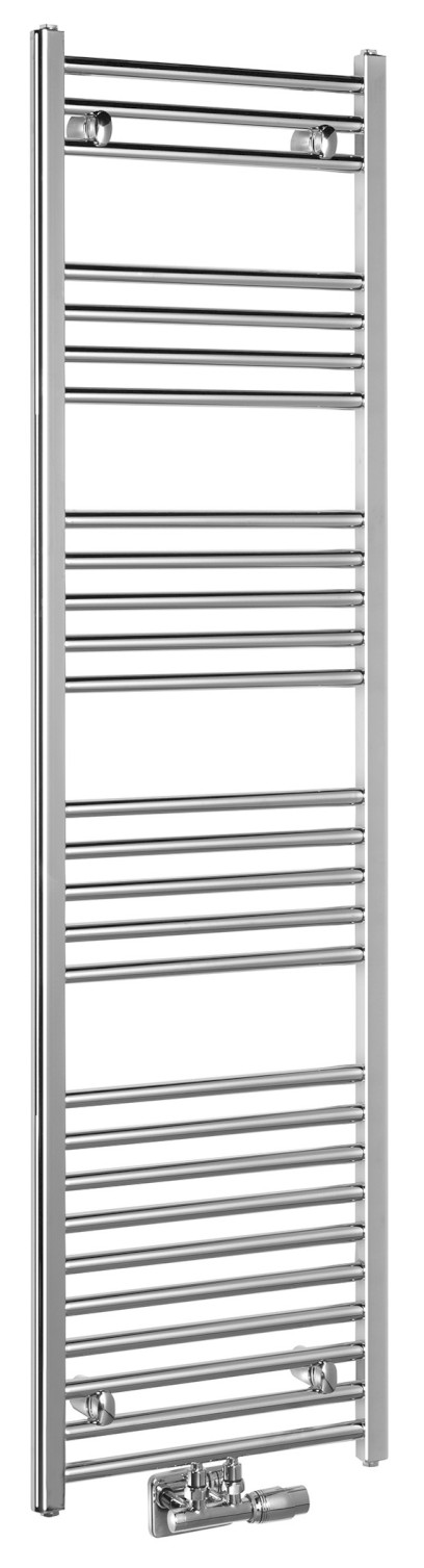 ALYA otopné těleso rovné 400x1600mm, středové připojení, chrom LLS309