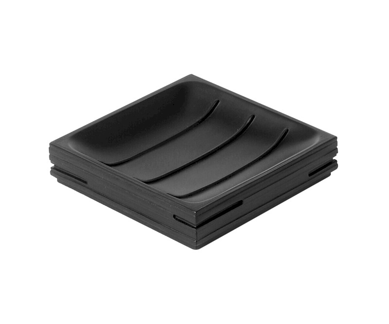 QUADROTTO mýdlenka na postavení, černá QU1114