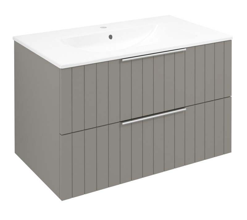 CIRASA STRIP umyvadlová skříňka 79,8x52x46cm, agila CR801-4343S