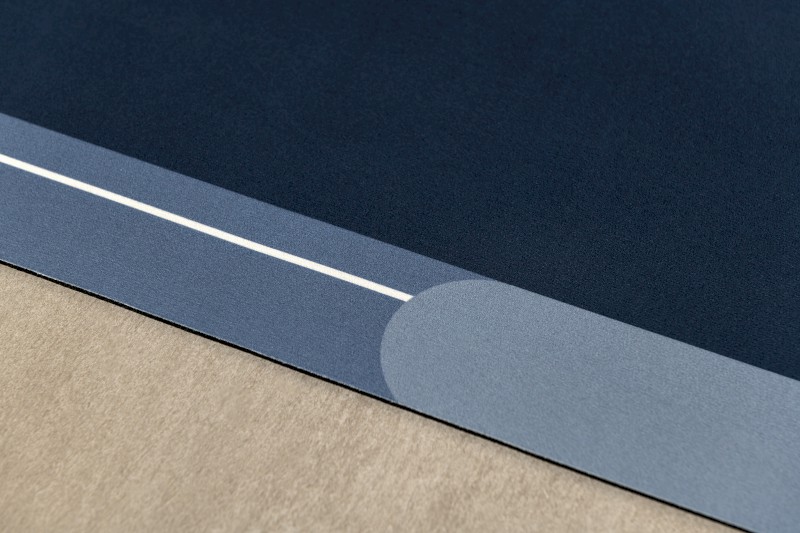 Koupelnová předložka 50x80cm, absorpční, modrá PCD012