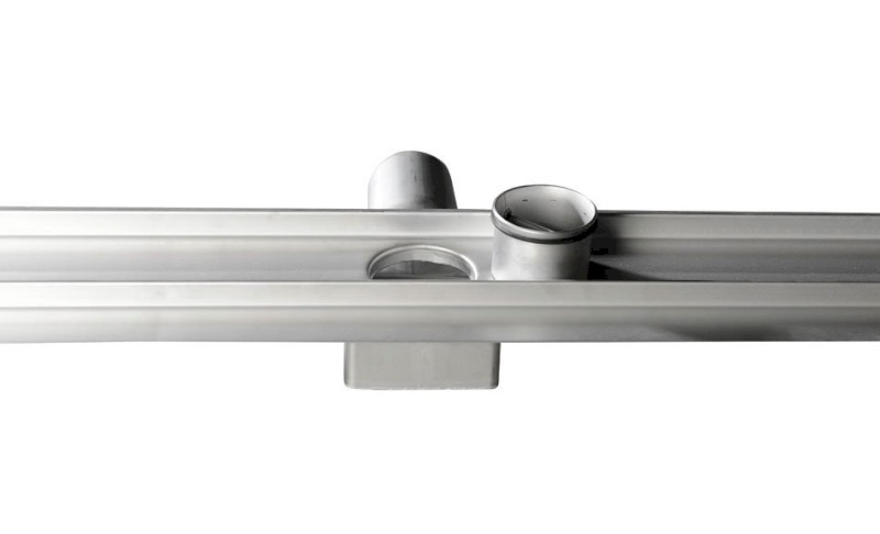 MANUS PIASTRA nerezový podlahový žlab s roštem pro dlažbu, L-1050, DN50 GMP86