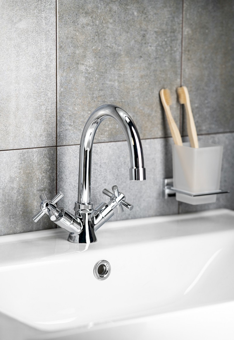 XENIA stojánková umyvadlová kohoutková baterie, chrom 1109-02