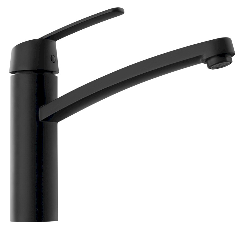 LISON stojánková dřezová baterie, černá mat MJ125B