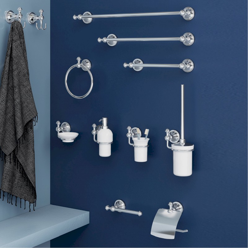 NEVIS držák ručníků 300mm, chrom NV213013