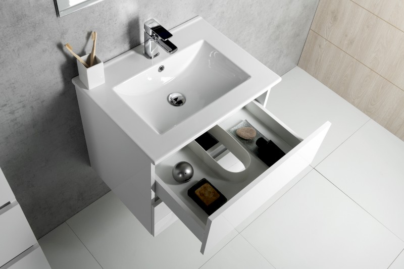 PANEDA umyvadlová skříňka 59,5x55x45,2cm, bílá PN260