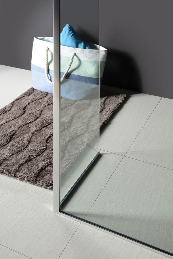 MODULAR SHOWER pevný panel k instalaci na stěnu modulu MS2, 600 mm, pravý MS2B-60R