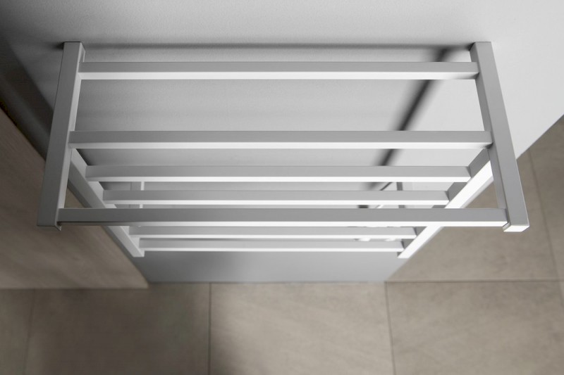 ELZOR elektrický sušák ručníků 500x470 mm, 60 W, bílá mat EB500