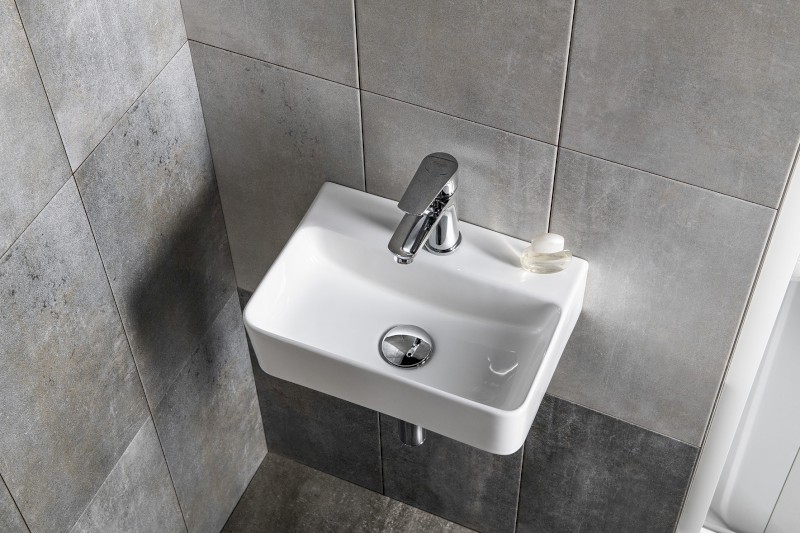 GERDA keramické umývátko, 36x25 cm, bílá AR362