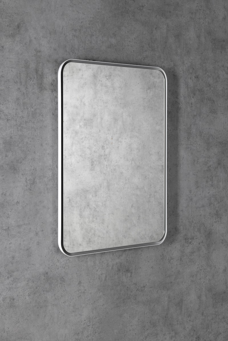 FLOAT zrcadlo s LED podsvícením 50x70cm, bílá 22571