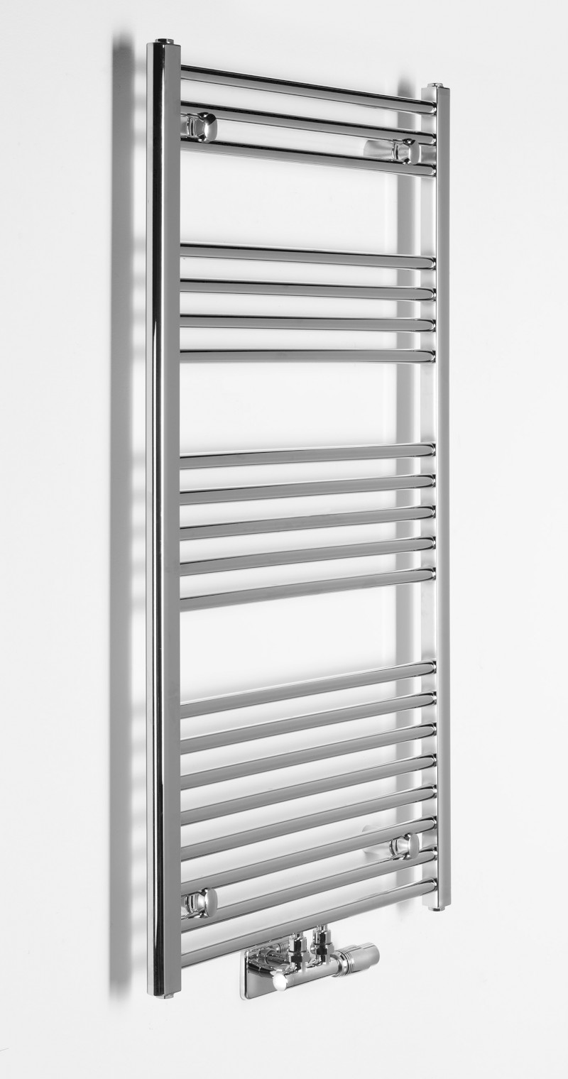 ALYA otopné těleso rovné 600x1188mm, středové připojení, chrom LLS303