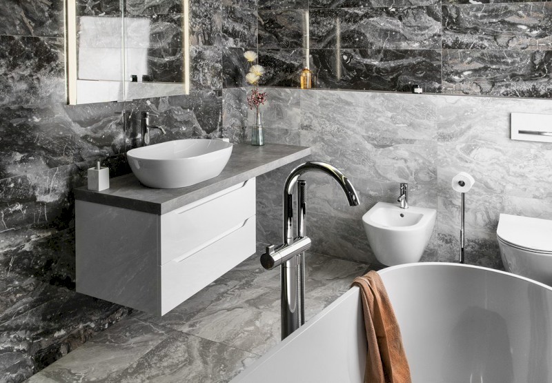 PURA keramické umyvadlo na desku 60x37cm, bílá ExtraGlaze 883411