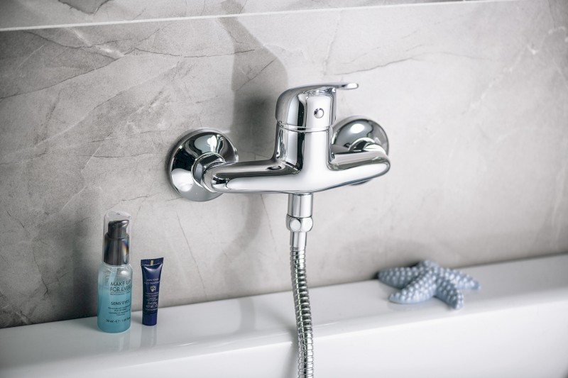 HOFFER nástěnná sprchová baterie, chrom 424.011.1