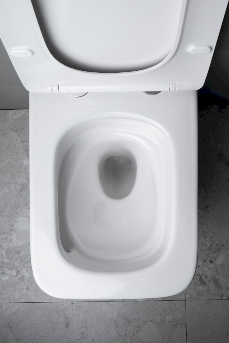 PORTO závěsná WC mísa, Vortex Rimless, 35,5x52cm, bílá PZ102V