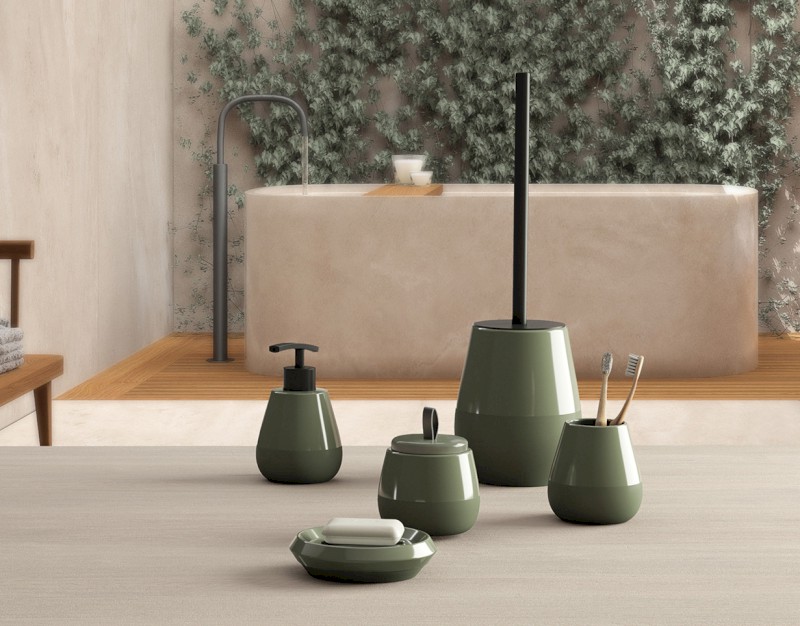 WILMA mýdlenka na postavení, zelená WL1107