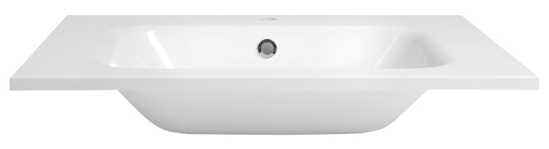 ARECA umyvadlo, litý mramor, 71x51,5cm, bílá AC071