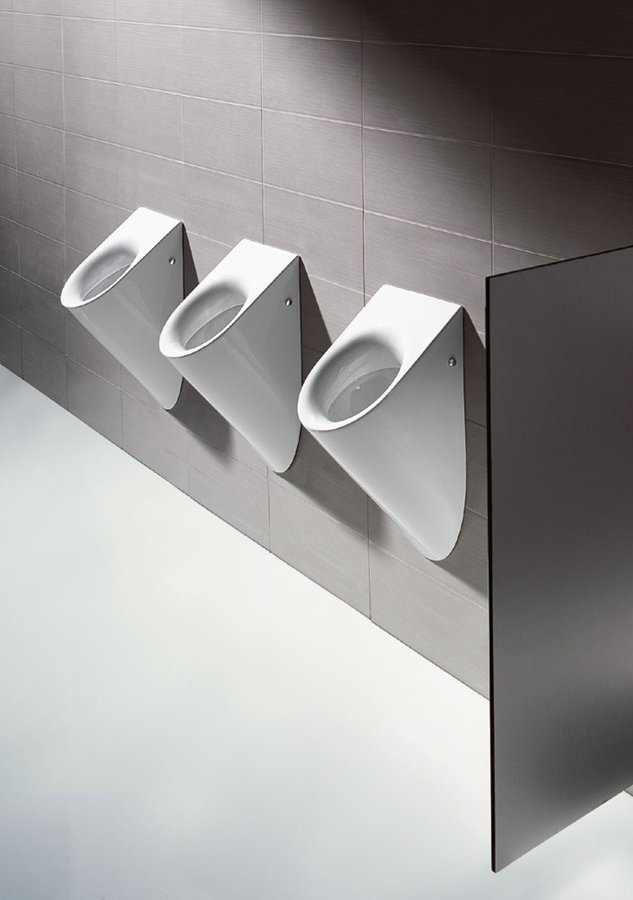 COMMUNITY urinál se zakrytým přívodem vody, 31x61cm, bílá ExtraGlaze 769711