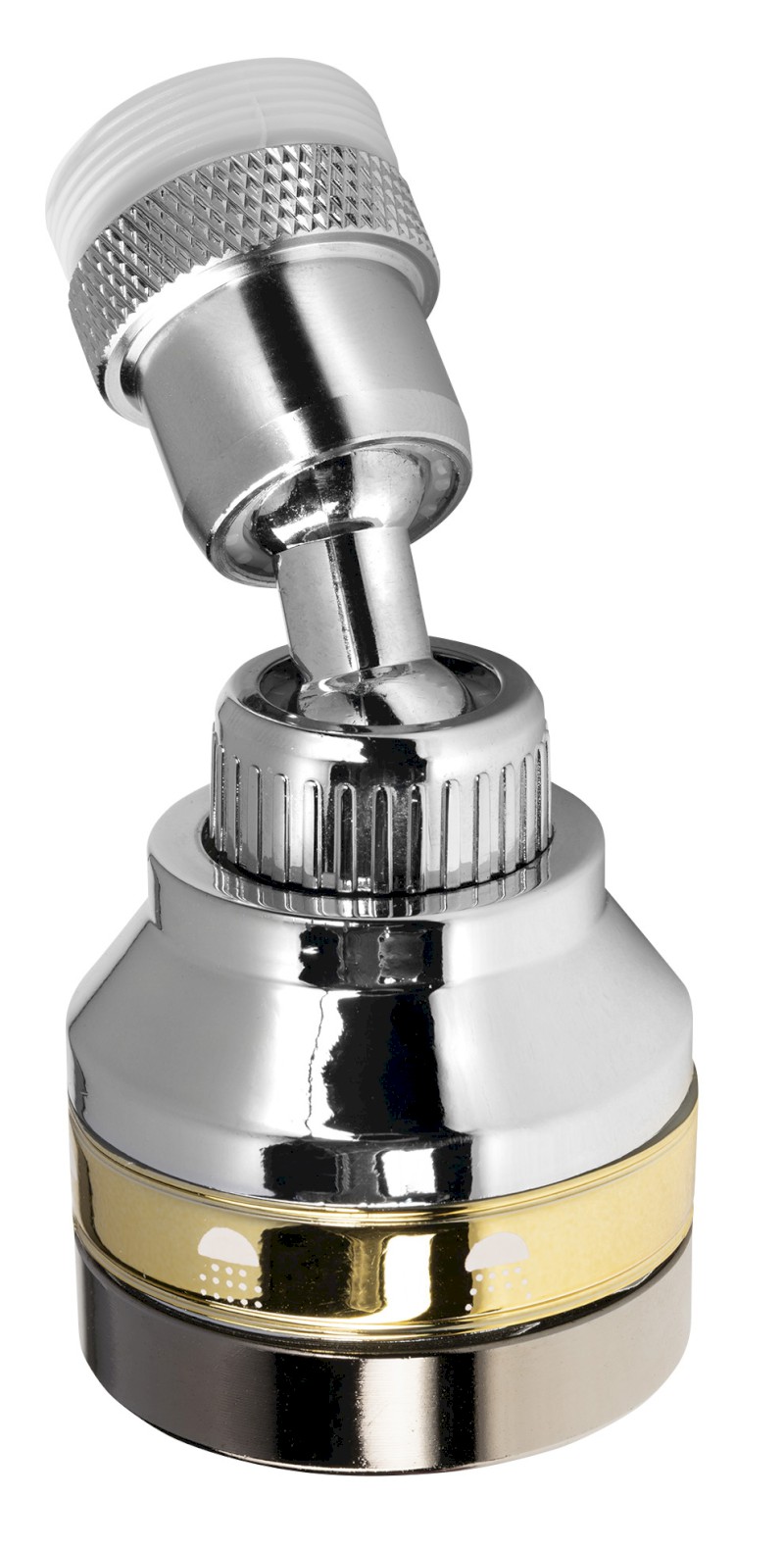 Perlátor s kloubem a přepínačem, vnitřní závit M22x1, vnější závit M24x1, chrom B242