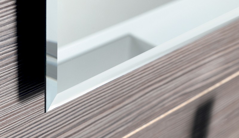 FLANCO zrcadlo s fazetou 30x50cm, CU free 22527