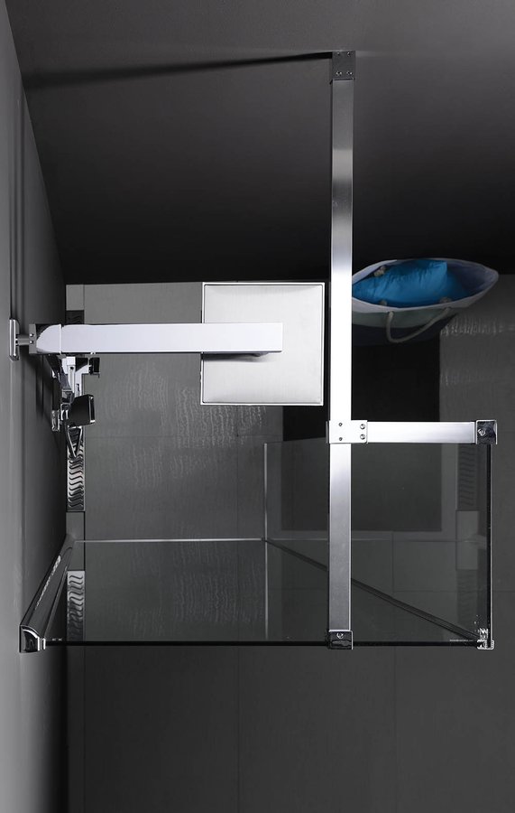 Doplňková vzpěra k MSBR1, 800 mm, chrom MSBR4