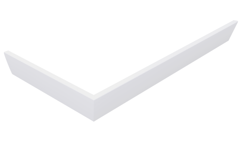 KARIA 120x80 rohový panel, výška 11cm, pravý 48812R