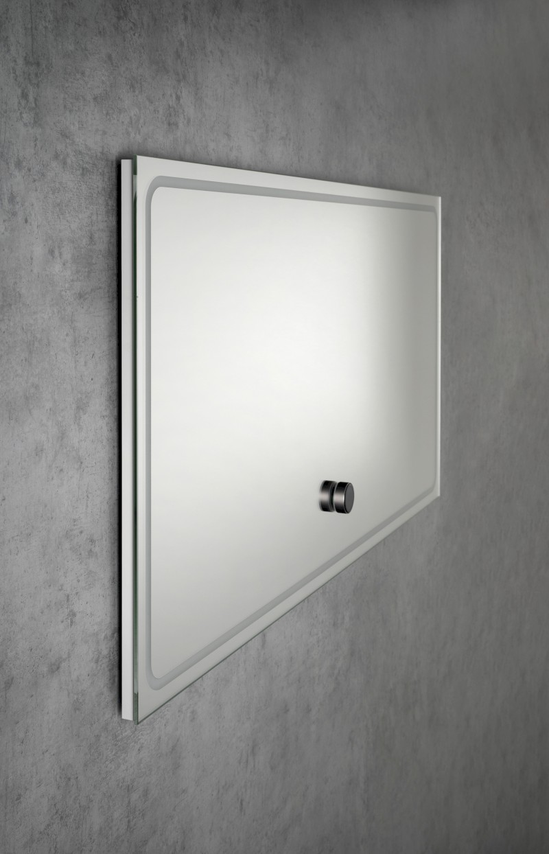 GEMINI zrcadlo s LED osvětlením 120x60cm, chytré funkce GM120K