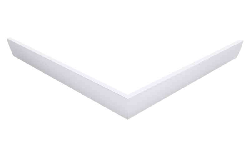 AURA 70 rohový panel, bílá 42691