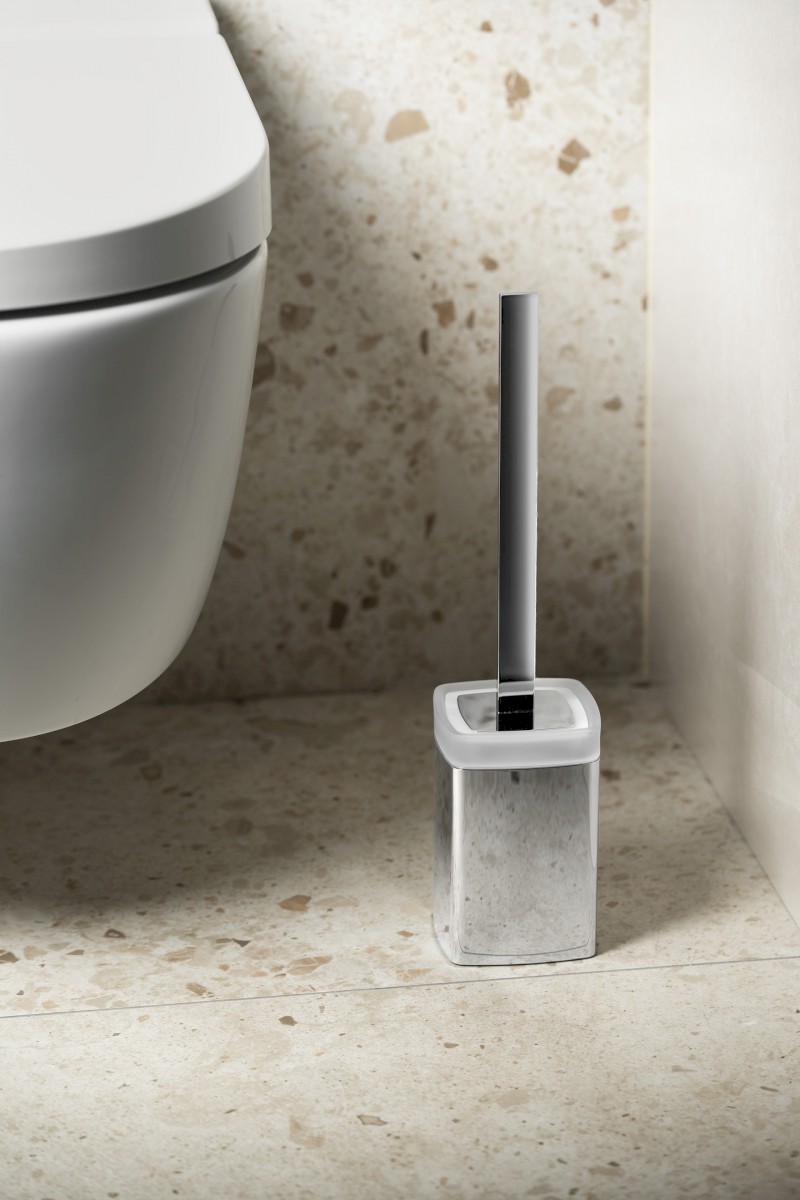 IL GIGLIO WC štětka na postavení, chrom A93313