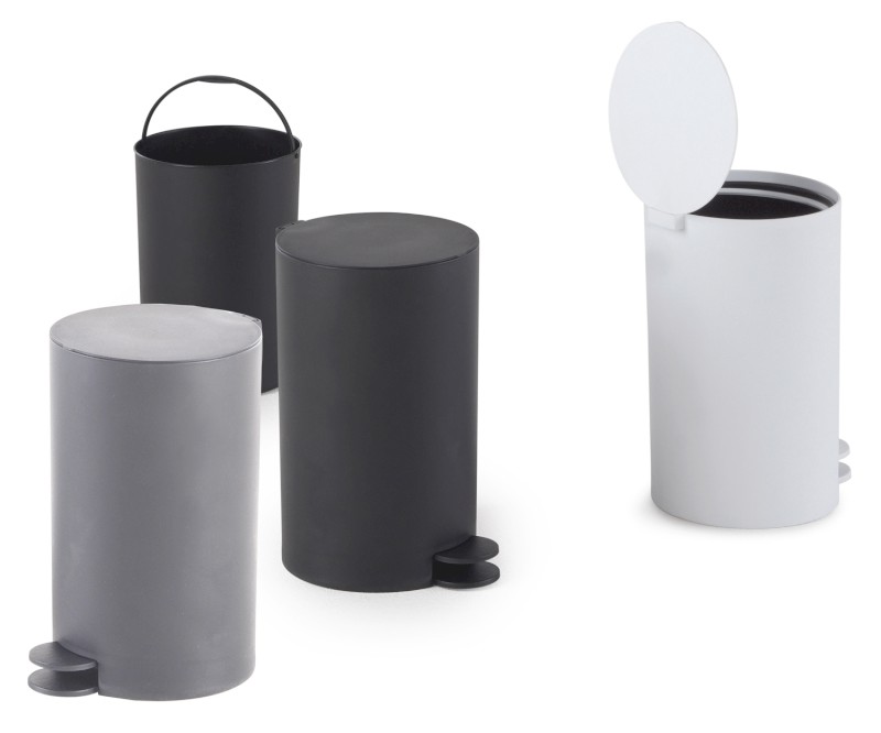 SHARON odpadkový koš 3l, plast ABS, bílá SH0902