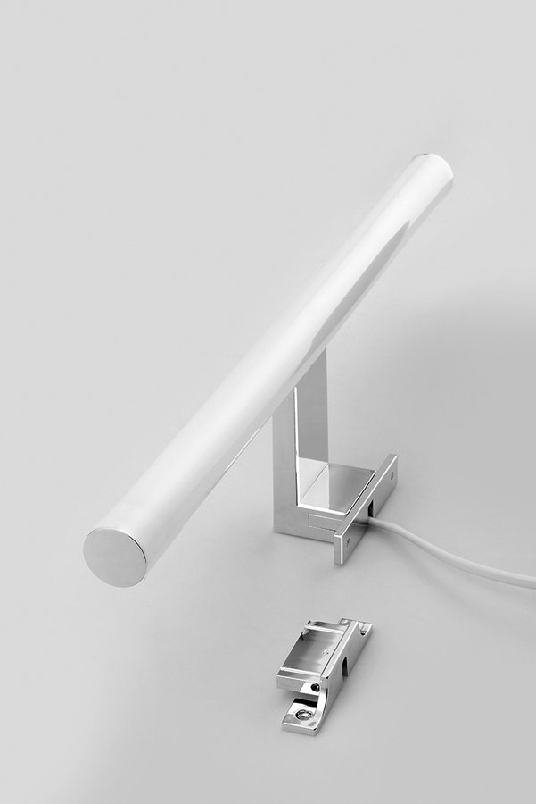 KRONAS LED svítidlo, 6W, 230V, 400x40x100mm, IP44, plast, chrom KA400