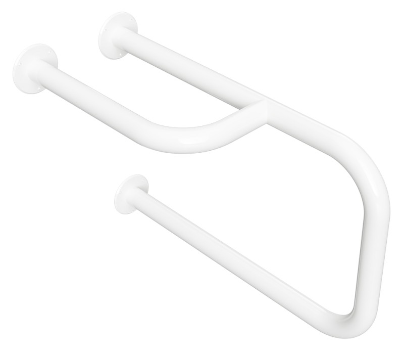 HANDICAP opěrné madlo LEVÉ 500mm, bílá XH530W