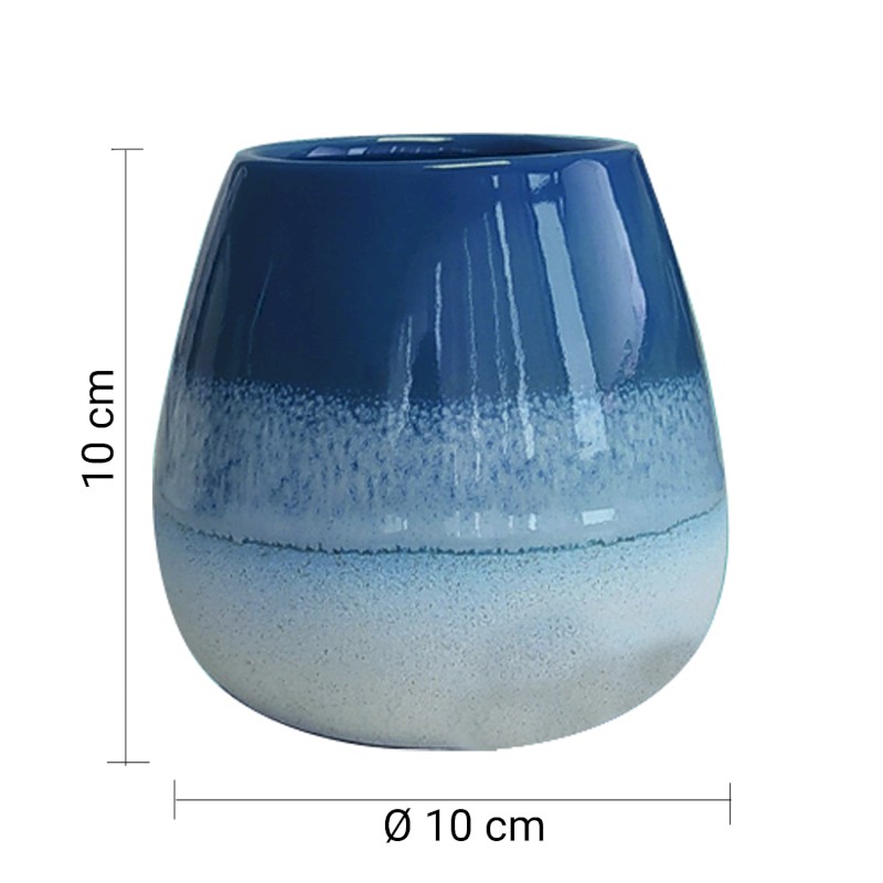 SHEJLA sklenka na postavení, modrá SJ9805