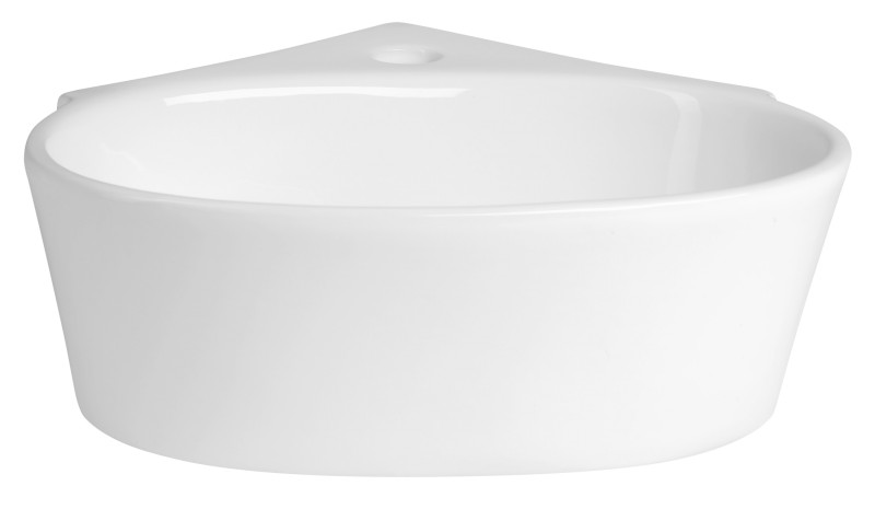 ECKERT keramické umývátko rohové 36x36cm, bílá 201.104.0