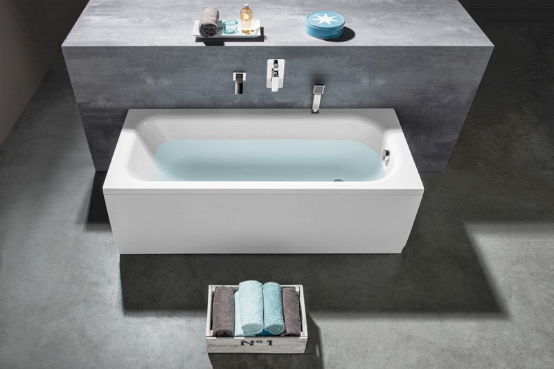 LAURA obdélníková vana 160x70x39cm, bílá 24611