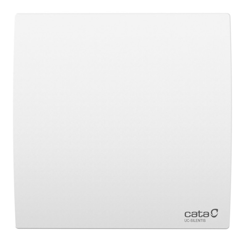 SILENTIS UC TH 10 koupelnový ventilátor axiální s automatem, 8W, potrubí 100mm, bílá 01220200