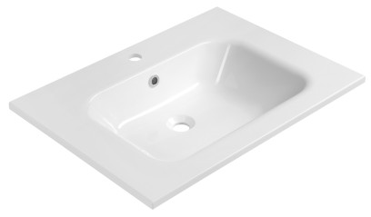 ARECA umyvadlo, litý mramor, 71x51,5cm, bílá AC071