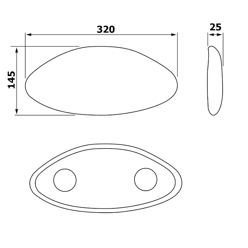 YORO podhlavník do vany, antracit 250504