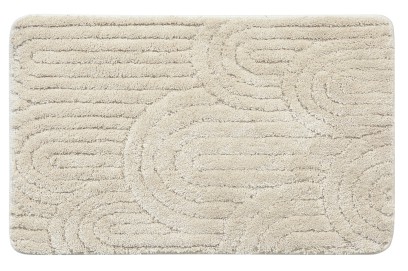 RIST koupelnová předložka, 50x80cm, 100% polyester, protiskluz, ecru NI8592