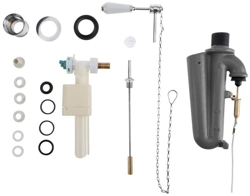 WALDORF-RETRO splachovací mechanismus s řetízkem, chrom 754590