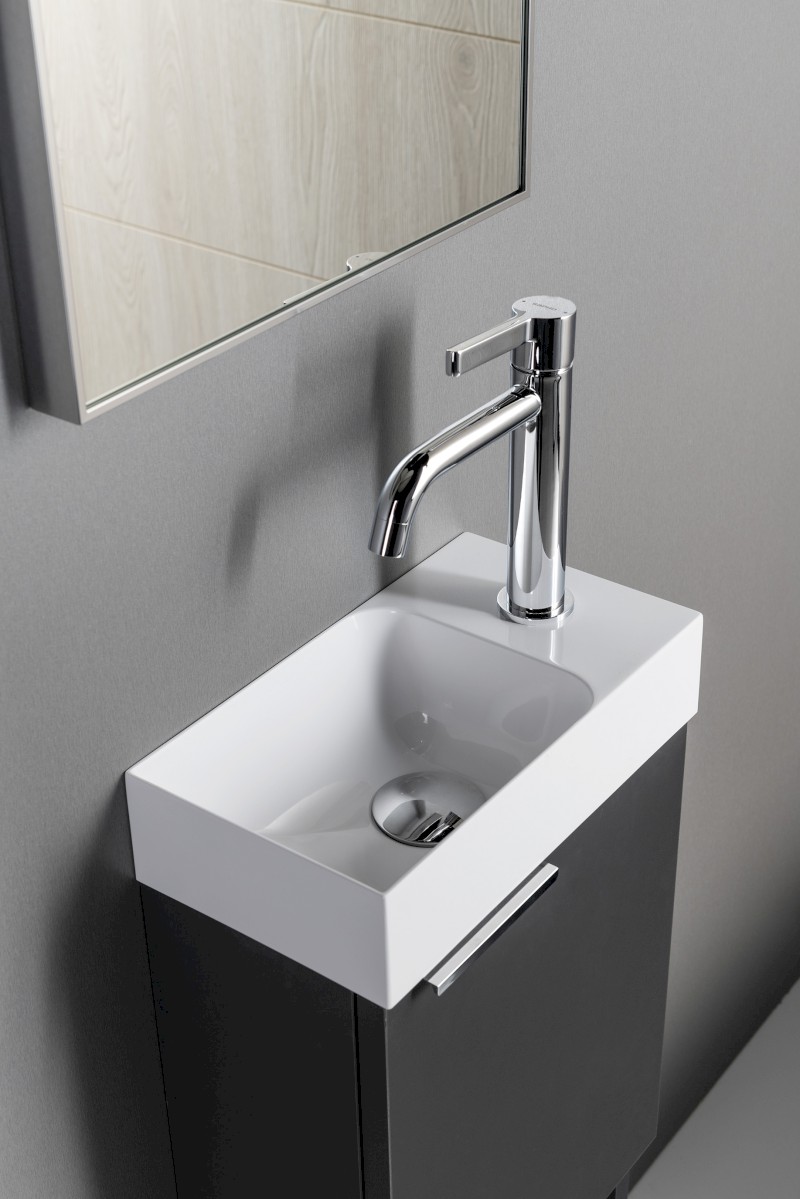 ICONIC stojánková umyvadlová baterie, chrom AF002