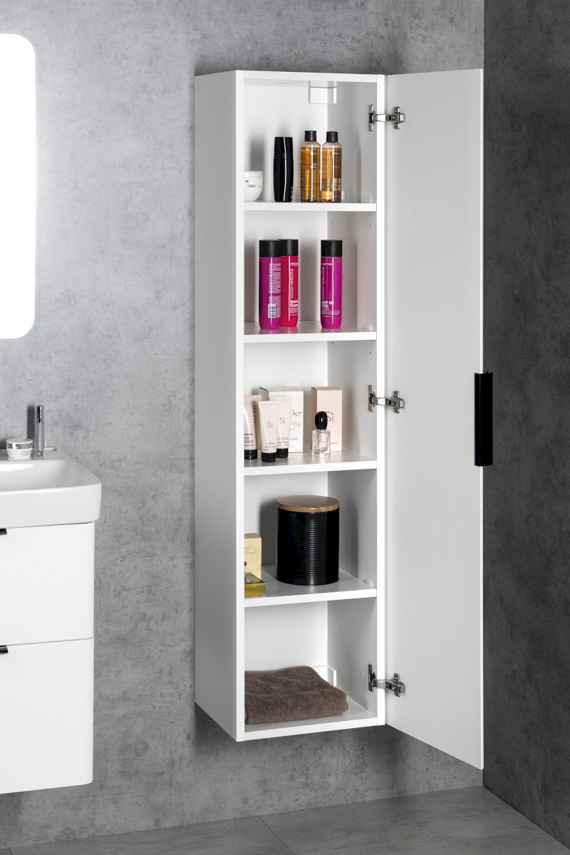 DENEB skříňka vysoká 31x150x35cm L/P, bílá mat DN180