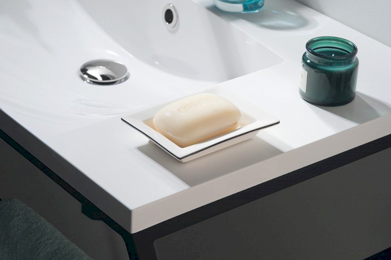 LUCREZIA mýdlenka na postavení, keramika LC11