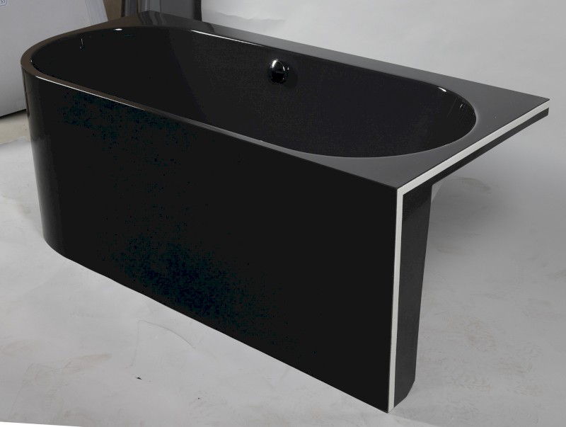 ASTRA R MONOLITH asymetrická vana 160x75x60cm, šedá 34611M.30